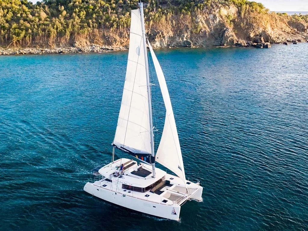 Lagoon catamaran 45 by St Barth Sailor